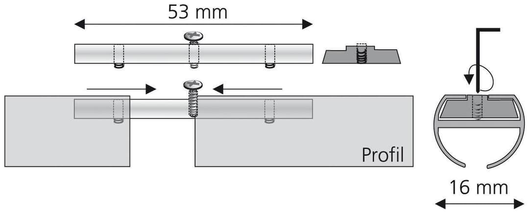 LICHTBLICK ORIGINAL Verbinder | Silber