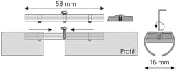 LICHTBLICK ORIGINAL Verbinder | Silber