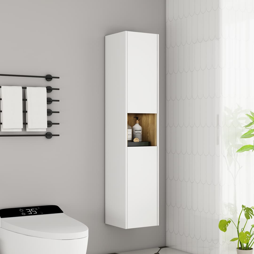 welltime Hochschrank VALENCIA | Weiß
