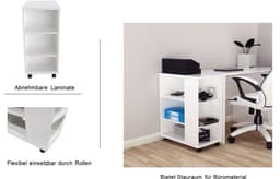 OTTO home Rollwagen LOKVE | Weiß