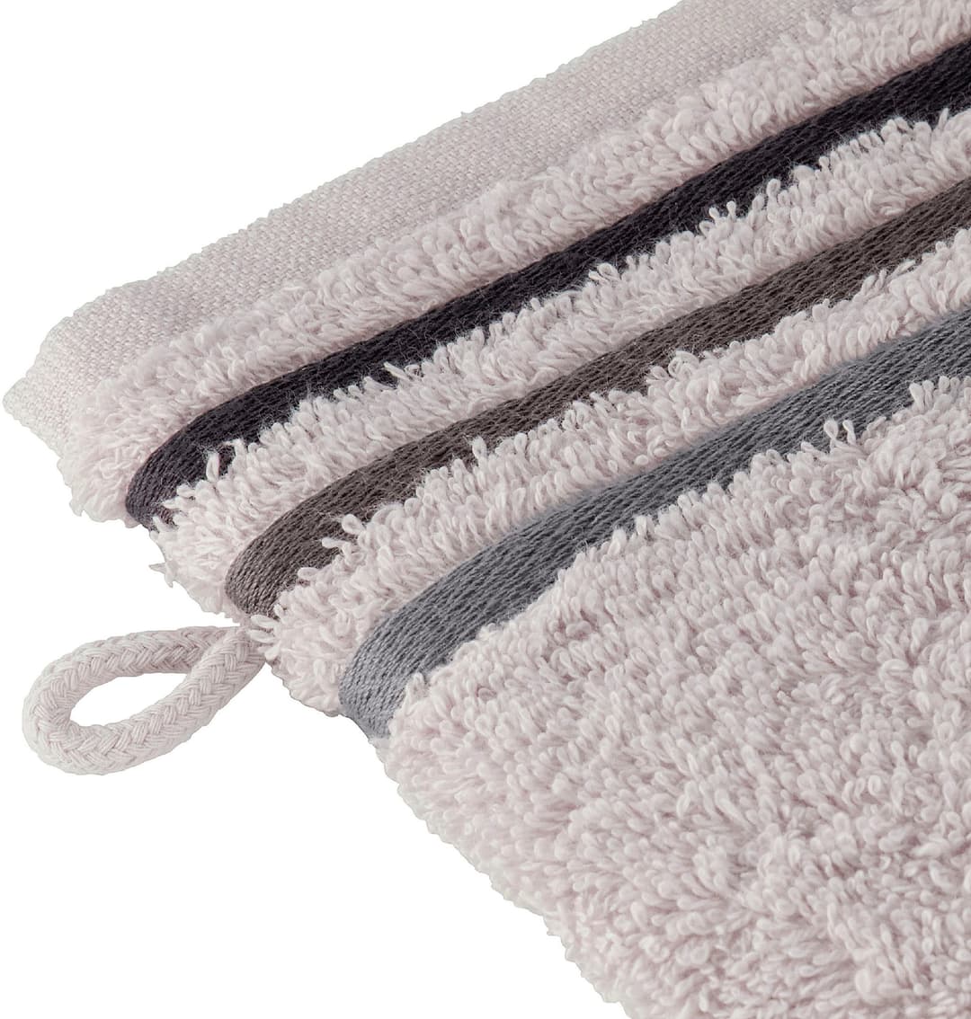 Schiesser Waschhandschuh Skyline Color | Grau