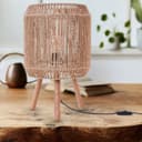 Paco Home Tischleuchte SOL | Braun 3