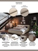 Home affaire Polsterbett Adrina | Grau 3