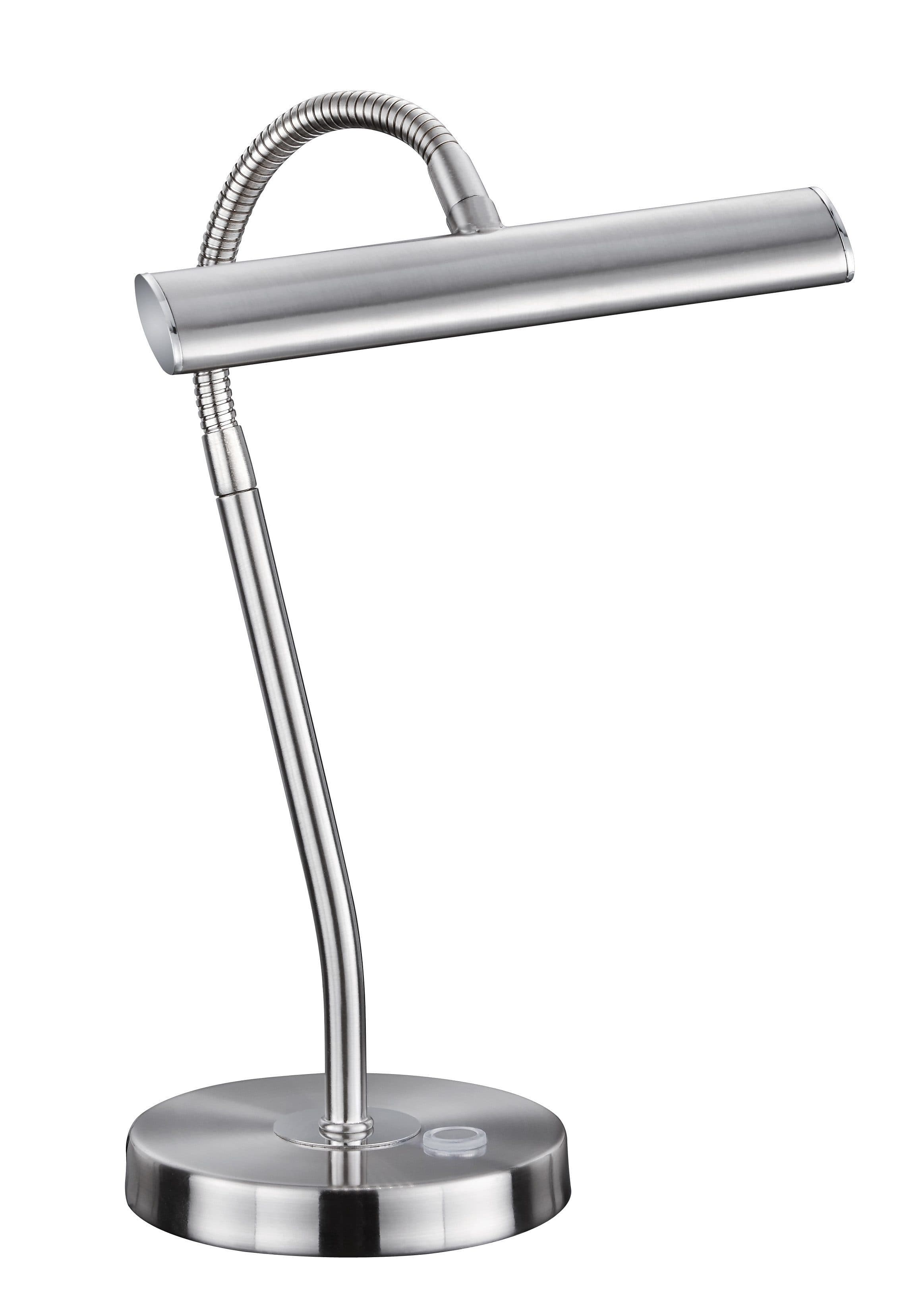 TRIO Leuchten LED Tischleuchte Curtis | Silber