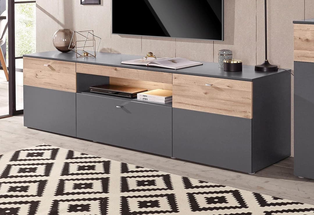 FORTE Lowboard Como | Grau