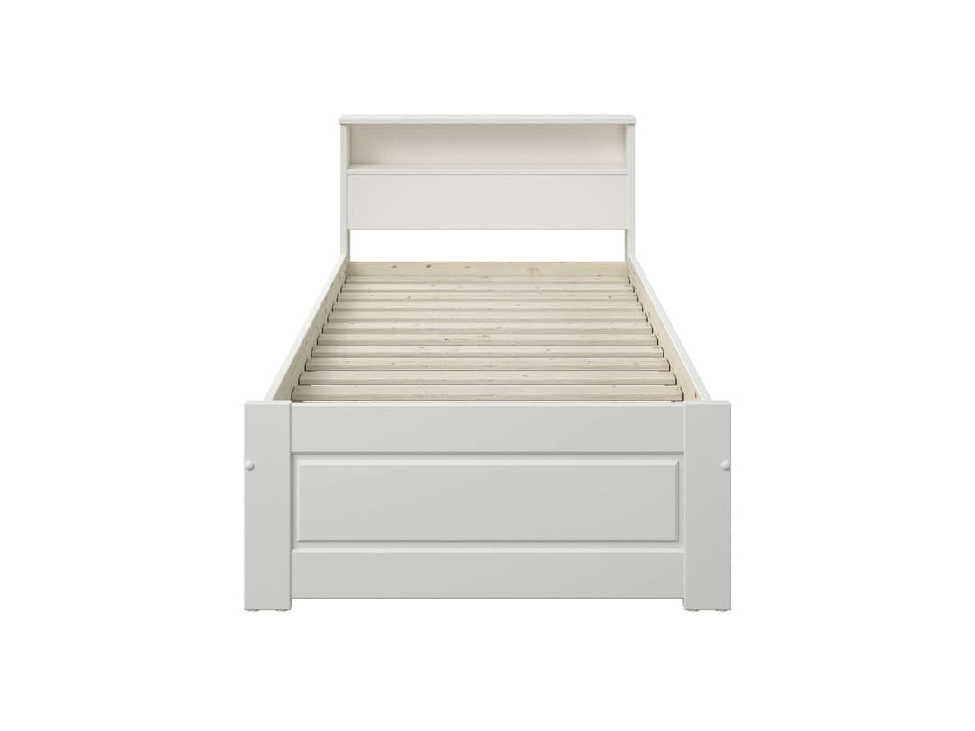 OTTO home FLAVION Massivholzbett | Weiß