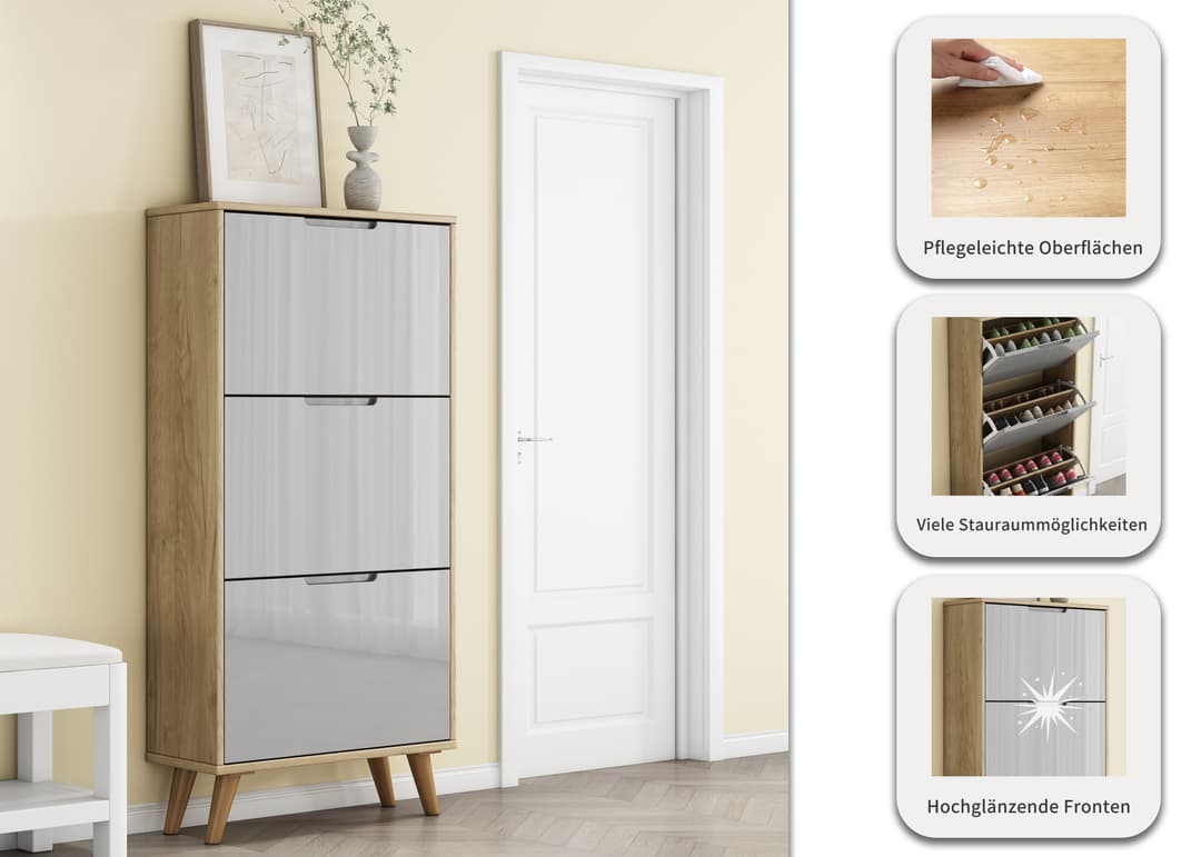 OTTO home Schuhschrank Lund | Holztöne