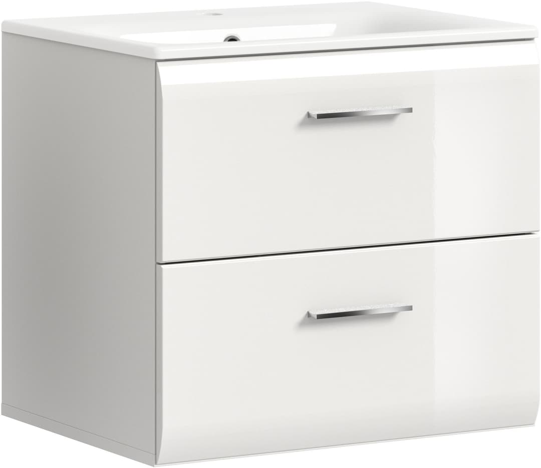 welltime Waschbeckenunterschrank Florenz | Weiß