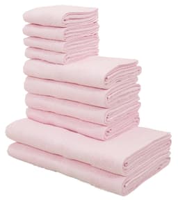 OTTO home Handtuch Set Vanessa | Rosa
