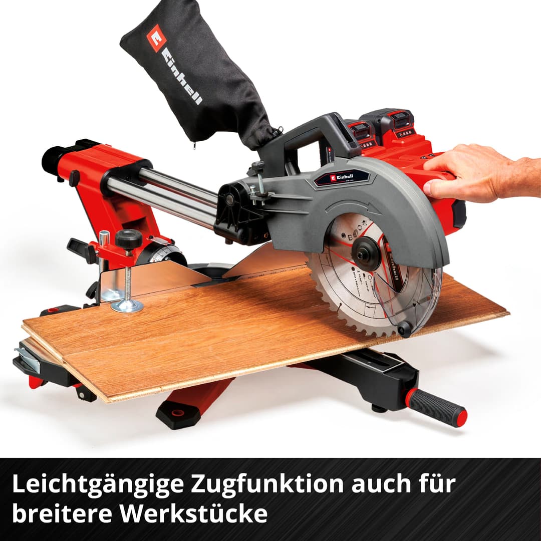 Einhell Kapp- und Gehrungssäge TE-SM 36/10 L Li-Solo | Rot