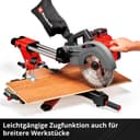 Einhell Kapp- und Gehrungssäge TE-SM 36/10 L Li-Solo | Rot 2