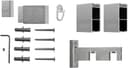 indeko Gardinenstange Inline | Silber 2