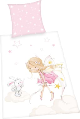 Baby Best Little Fairy Flanell Bettwäsche | Rosa