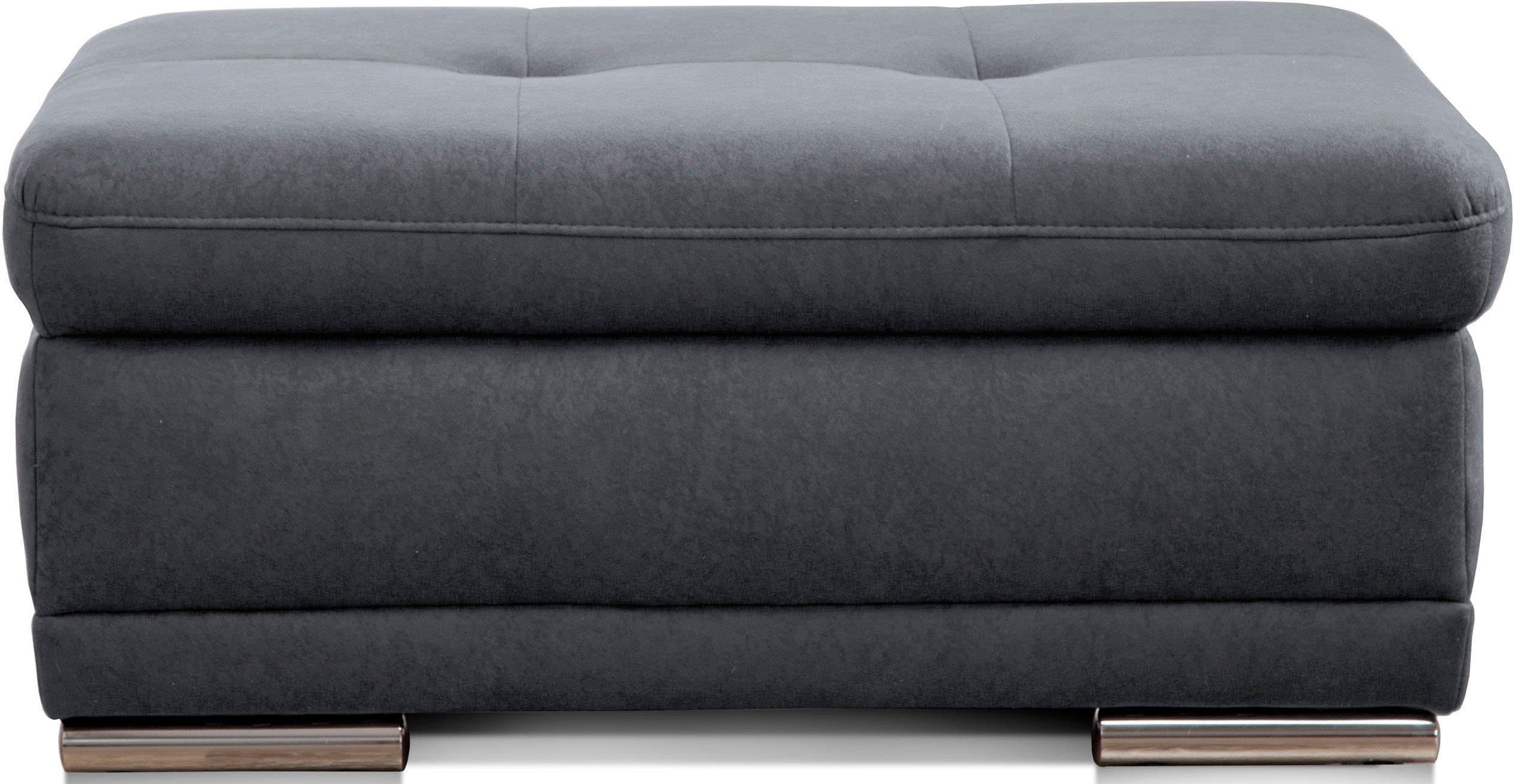 sit&more Polsterhocker Andiamo | Grau