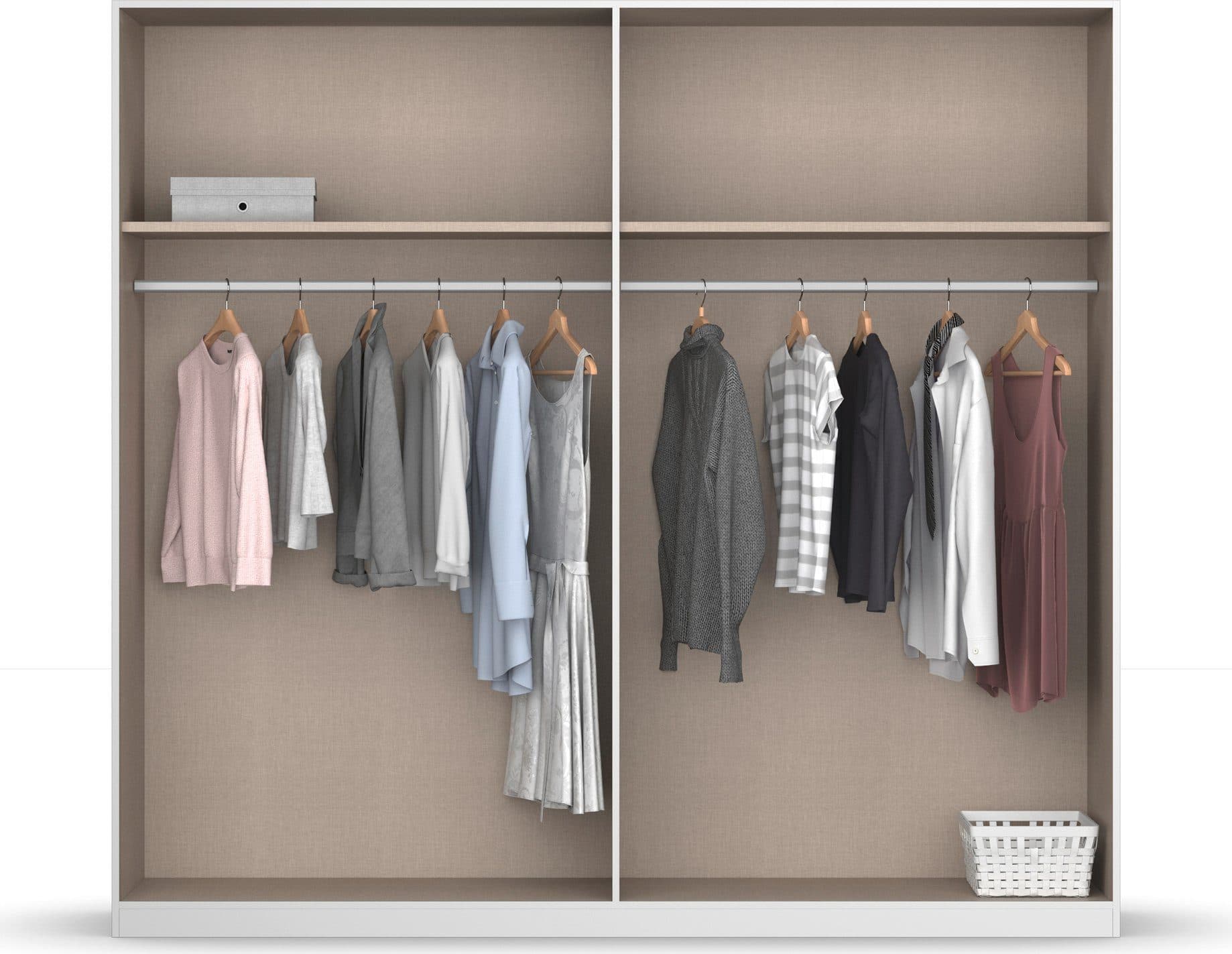 rauch Schlafzimmer-Set Monza | Holztöne