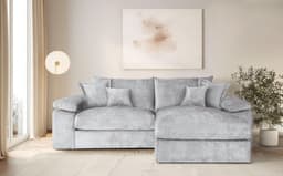Home affaire Ecksofa Soft&Cosy XL L-Form | Grau