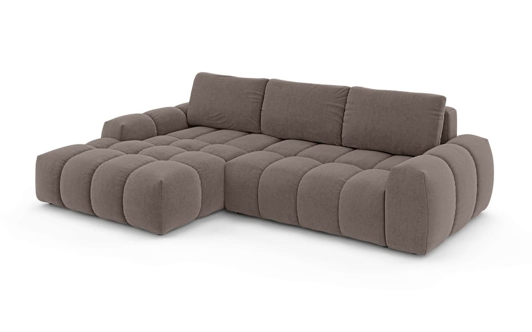 OTTO home Ecksofa AZITA L-Form | Braun