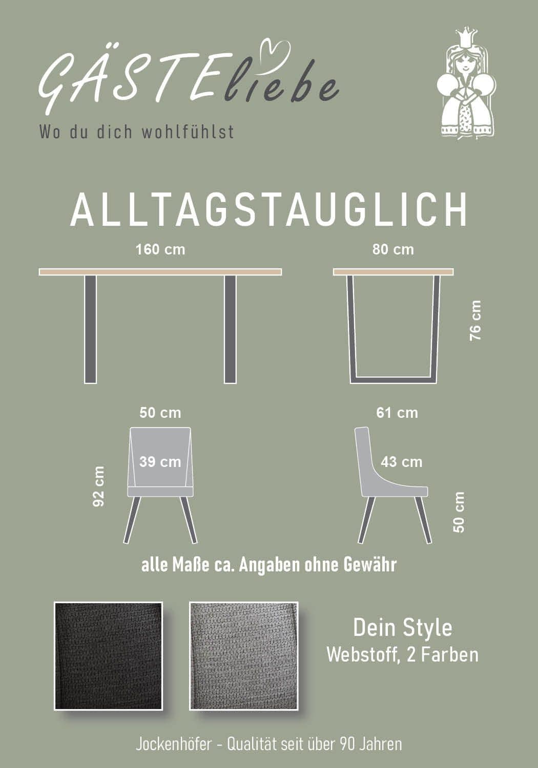 Jockenhöfer Gruppe Essgruppe ROGER | Holztöne