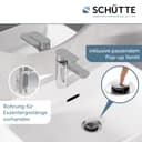 Schütte MONTANA Waschtischarmatur | Silber 4