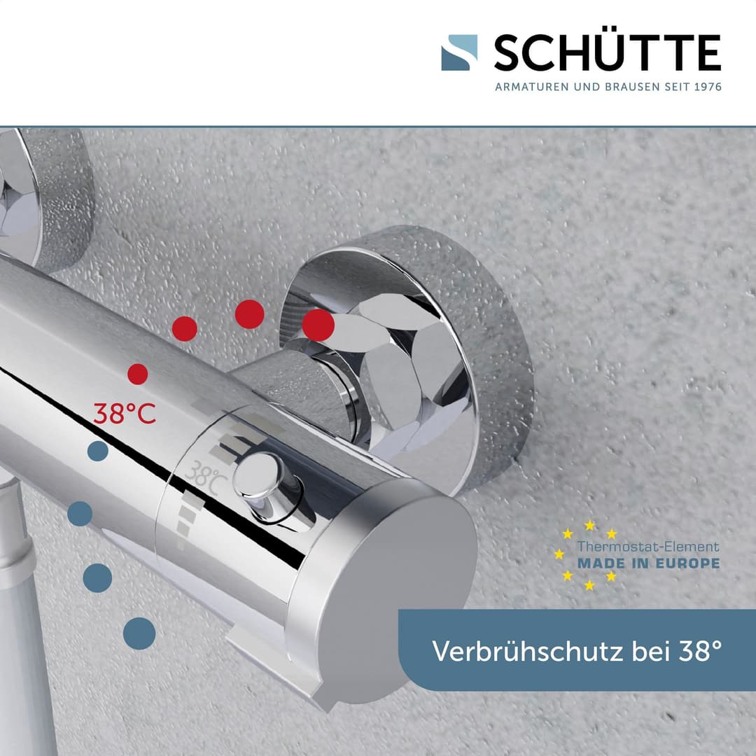 Schütte Duscharmatur London | Silber