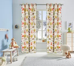 OTTO home Verdunkelungsvorhang Waldtiere | Beige