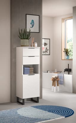 welltime Litica Unterschrank | Weiß