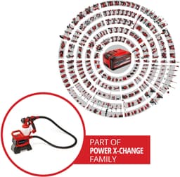 Einhell TE-SY 18/90 Li-Solo Akku-Farbsprühgerät | Mehrfarbig