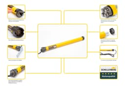 Schellenberg Rollladenmotor Standard | Gelb