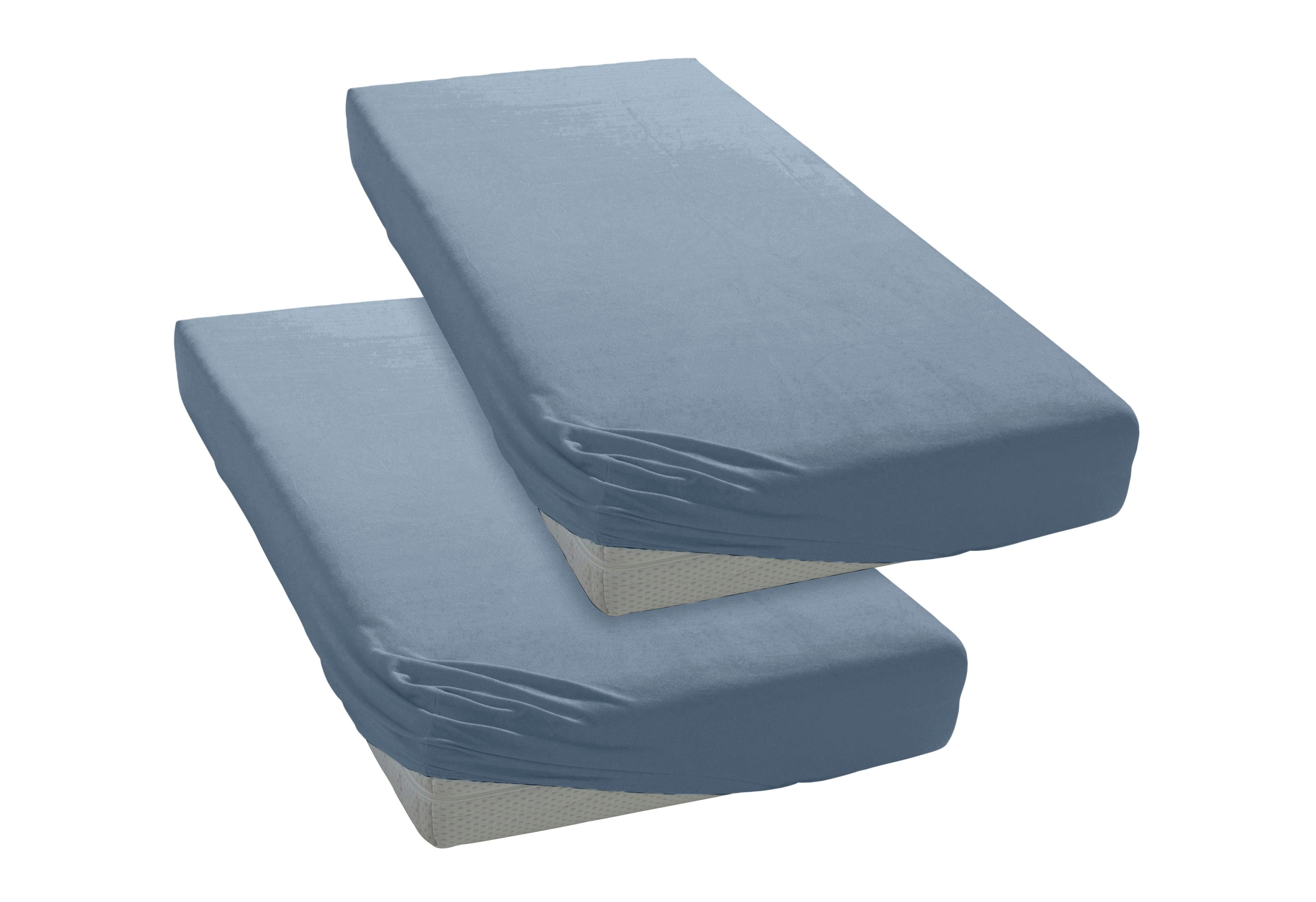 OTTO home Spannbettlaken PHYSALIS | Blau