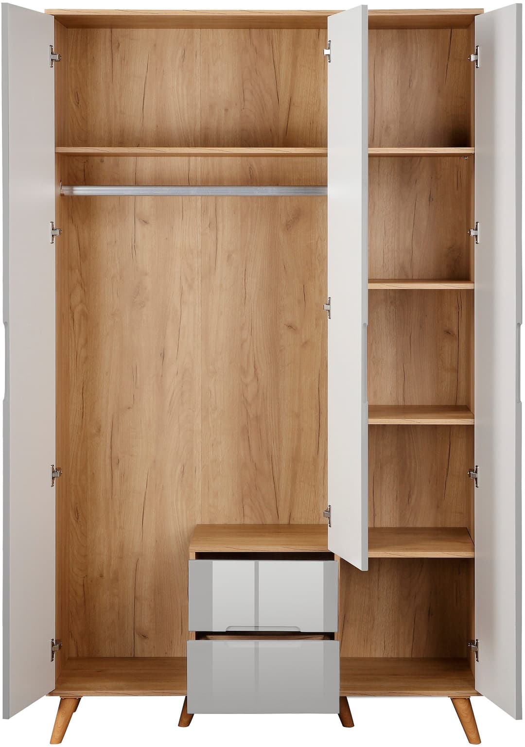 OTTO home Kleiderschrank Lund | Grau