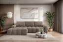 OTTO home Ecksofa AZITA L-Form | Braun