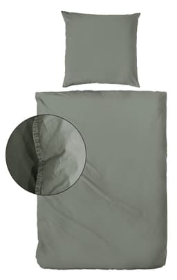 Primera Bettwäsche Stone-Washed | Grün