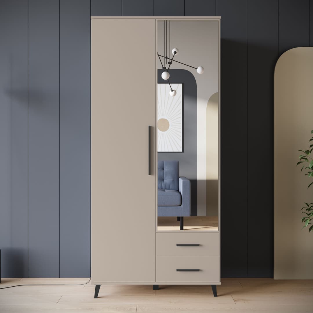 OTTO home Kleiderschrank Lagos | Beige