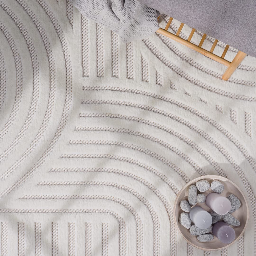 Paco Home Teppich Livorno 674 | Beige