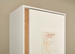 Home affaire Garderobenschrank GiRON/CiTY | Weiß