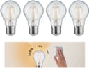 Paulmann LED-Leuchtmittel 4er Pack | Transparent