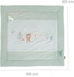 roba® Krabbeldecke Woodland Buddies | Grün