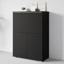 home affaire PC-Schrank Vera | Schwarz