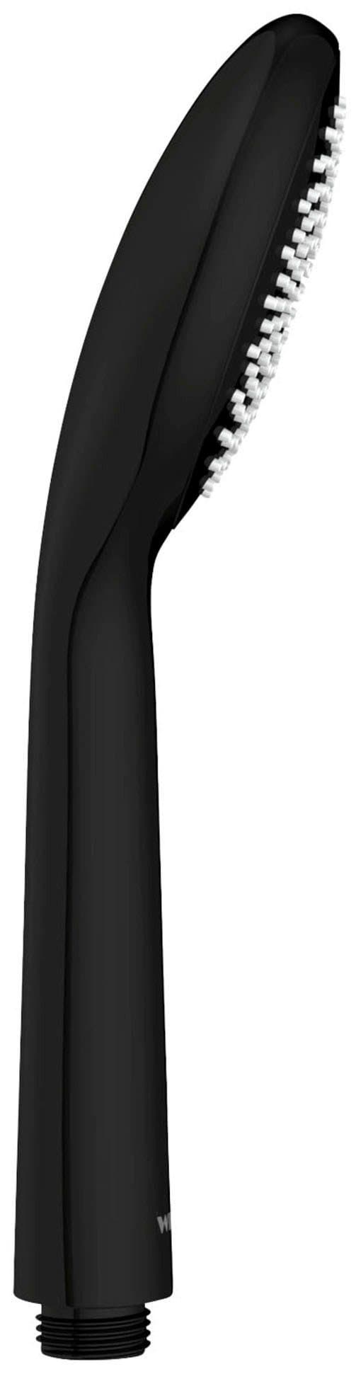 WENKO Handbrause Watersaving | Schwarz