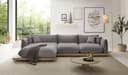 OTTO home Ecksofa Kalix L-Form | Grau 2