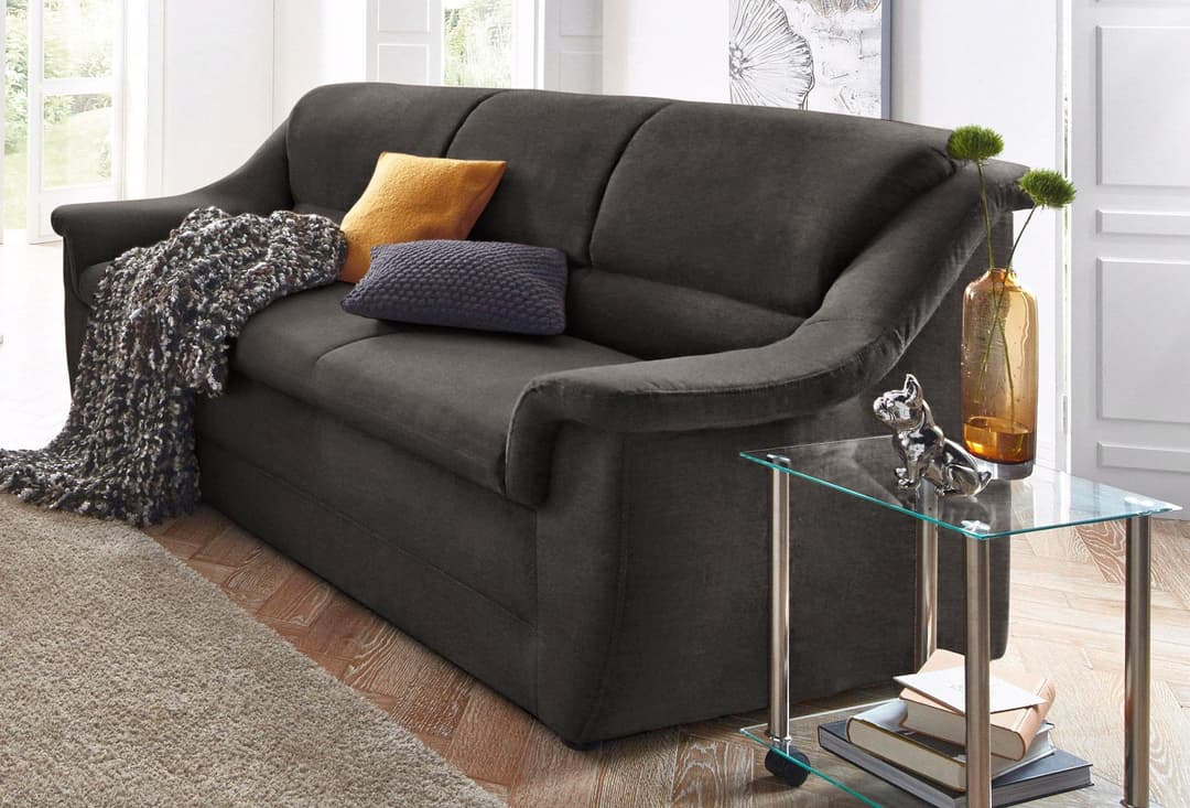 DOMO collection 3-Sitzer Lale Sofa | Grau