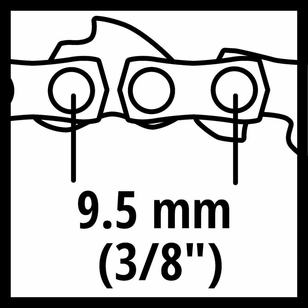 Einhell Ersatzkette | Schwarz