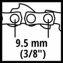 Einhell Ersatzkette | Schwarz 2