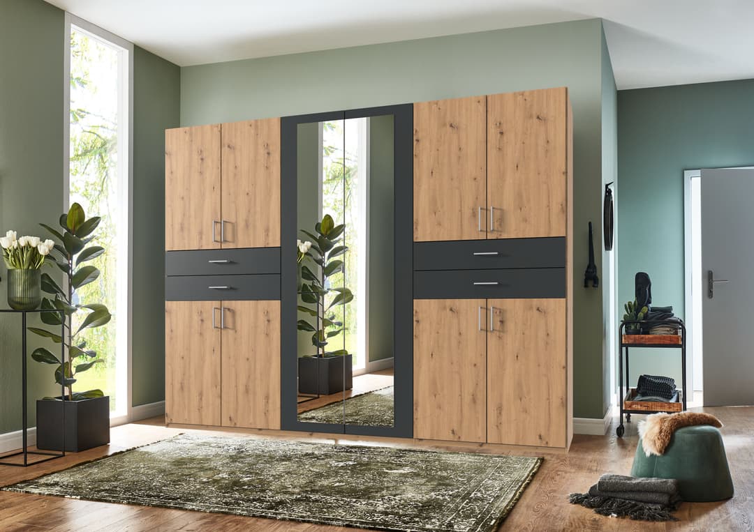 Wimex Kleiderschrank Taiga | Holztöne