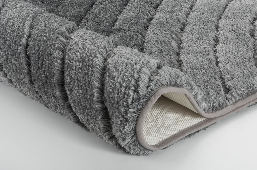 Kleine Wolke Badematte Tender | Grau