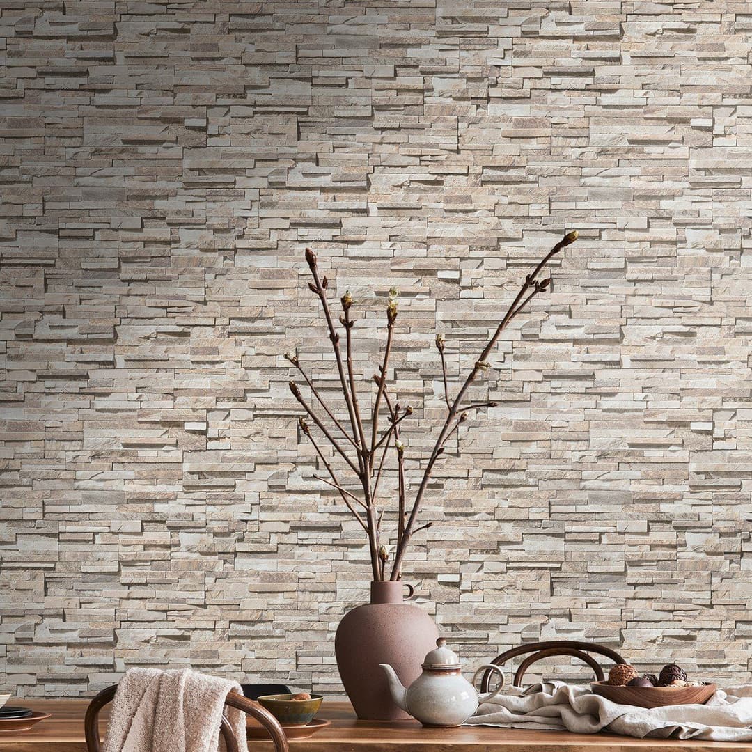 living walls Vliestapete Metropolitan Stories | Braun