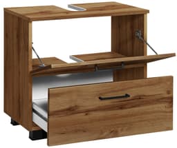 welltime Waschbeckenunterschrank Trento | Holztöne