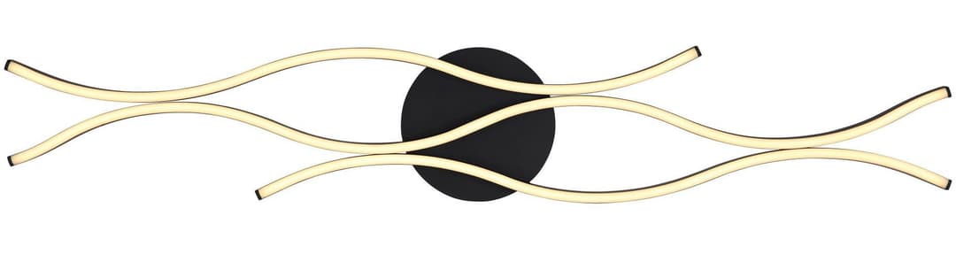 GLOBO LIGHTING LED Deckenleuchte GERONIMO | Schwarz