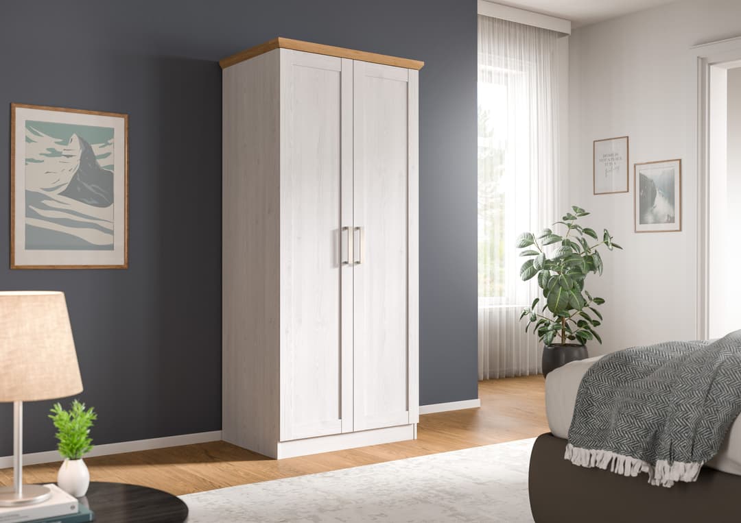 Home affaire Kleiderschrank FLORENZ | Holztöne