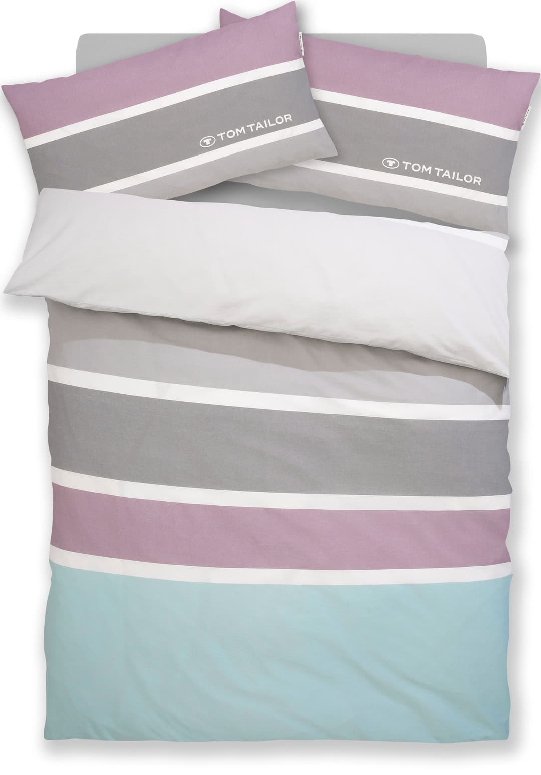 TOM TAILOR HOME Felix Bettwäsche-Set | Mehrfarbig
